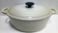 LE CREUSET 琺瑯鑄鐵橢圓鍋 27cm