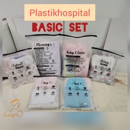 [BASIC SET 6 Pcs] plastik baju baby plastik hospital plastik packing baju baby plastik ziplock baby