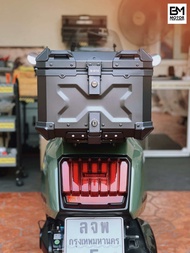Bm Motor ของแท้ กล่องอลูมีเนียมติดรถมอเตอร์ไซค์แบรนด์ BM MOTOR เจ้าของขายเอง พร้อมของแถมเบาะพิงสายรั