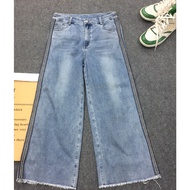 Women Jeans Flared Tube - Wide B8 / 6 06FG- size 27