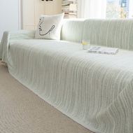 Premium Cooling Sofa Cover Cloth Anti Static Anti Scratch Couch Cover Soft Ice Silk Customizable Siz