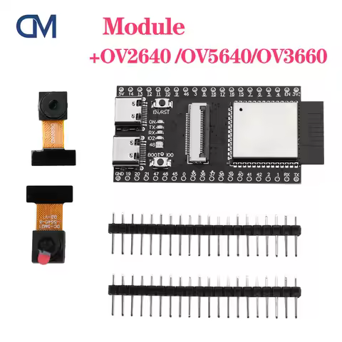 ESP32-S3 -CAM Development Board Wifi Bluetooth Module Onboard Esp32-S3-N16R8 Module Dual Type-C OV26