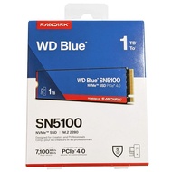 Western Digital 1TB WD Blue SN5100 Gen4 NVMe M.2 2280 SSD (7100MB/s), WDS100T5B0E