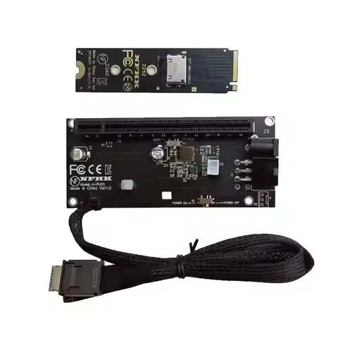 NVMe M.2 to Oculink SFF-8612 external graphics card eGPU adapter card laptop external GPU adapter