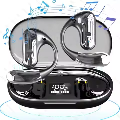 144 Languages AI Translator Earbuds Noise Cancelling Stereo Earhook Sports Headphone Translation Dev