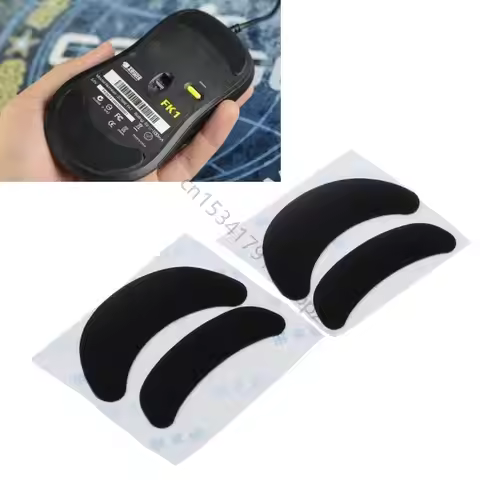2Set Curved Edges for Zowie ZA11 ZA12 FK1 FK2 FK+ Mouse Feet Mice Skates Pads XX9A
