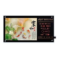 Modern Digital Clock LED Electronic Calendar Perpetual 12 Hour AM PM Wall Hanging Table Clock Living