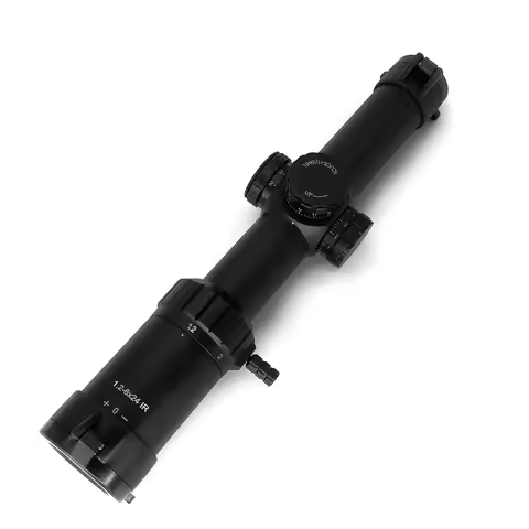 1.2-6X24 IR Riflescope for Hunting 30mm Tube Rifle Scope Optical Collimator Air Gun Airsoft PCP Sigh