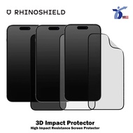 Rhinoshield 3D Impact Screen Protector compatible for iPhone 15 series Screen Protector Screen Prote
