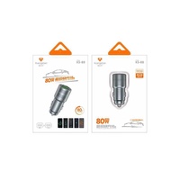Crazy Flash 80W Dual SB Car Charger Suitable for 80W Flash Charger Huawei Super Fast Charge Car Char