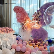 Girl Adult Ceremony Atmosphere Background Wall 2025 Party kt18 Years Old Scene Ceremony Decoration B