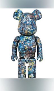 Be@rbrick Jackson pollock#sp1000%