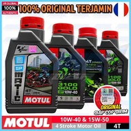 MOTUL Minyak Hitam SIRIM 5100 15W50 10W50 10W40 H-Tech GP 3100 3000 4T Technosynthese Fully Syntheti