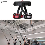 yuksok Yoga Fitness Harness Dance Safety Belt Jumping Equipment Bungee Climbing Belt for
