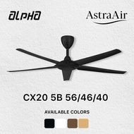 ALPHA COSA CX20 LED / Non LED 5B 56/46/40 inches DC Motor Ceiling Fan with Remote Control