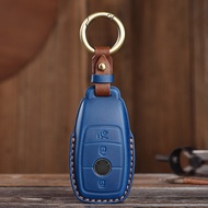 Mercedes-Benz Retro Simple Key Cover Men Suitable for New e-Class E200L E300L C260L C180 A200 Car Ke