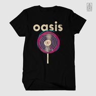 BAND T-SHIRT OASIS T-SHIRT/ OASIS LOLLIPOP CLOTHES/ OASIS/ OASIS COLOR/ METAL ROCK MUSIC CLOTHES/ F4