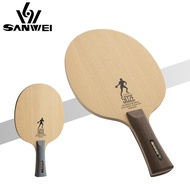 (Wholesale)Original SANWEI 502E Table Tennis Blade Racket (5+2 Carbon) Ping Pong Bat Paddle