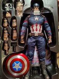 hottoys mms350 civil war hot toys 美國隊長內戰