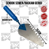 Cement scoop/ cement scoop plaster serrated Trowel