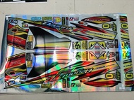 tem rời dán xe elegant 50 tem 7 màu