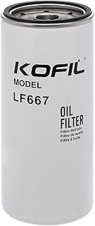 LF667 Oil Filter, Spin-on, for Volvo D13 & D16, Caterpillar C7 & 3306 Engines, Replaces B7600, P5531