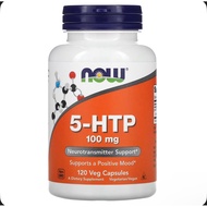 5-HTP 100 mg | Neurotransmitter Support | Supports Positive Mood | Non-GMO | 120 Veg Capsule