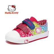 ของแท้ ถูกลิขสิทธิ์ รองเท้านักเรียนเด็กหญิง Sanrio Hello Kitty รองเท้านักเรียนคิตตี้ แบบคลิปล็อค รองเท้าคิตตี้ รองเท้านักเรียนหญิง Sanrio Hello Kitty รองเท้านักเรียน คิตตี้ แบบแปะ ตีนตุ๊กแก