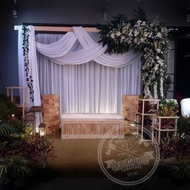 Sewa Dekorasi Pernikahan / Photo booth / Backdrop (2,5m×3,5m)