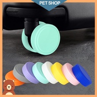 Sp Silicone Luggage Wheel Guard Flexible Luggage Wheel Protector 8pcs Luggage Wheel Covers Silent Silicone Protectors for Carry-on Luggage Office Chairs