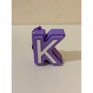 Letter Clicky Keychain