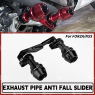 For Honda NSS FORZA 350/300/250/150/125 Muffler Slider Exhaust Heavy Duty Frame Sliders Accessories