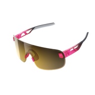 POC Elicit Competition Sports Glasses Fluorescent Pink/Uranium Black Translucent