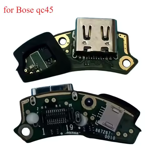 1Pcs Original QC45 Charger Port for Bose QuietComfort 45 Noise-Canceling Earphone Charging Board Rep