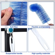 3 Pcs Cobweb Duster Bendable Fan Duster Plastic Dust Cleaner Microfiber Head Ceiling Brush Reusable 