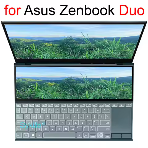 Keyboard Cover for ASUS Zenbook Pro 14 Duo 15 Oled UX8402 UX482 UX4100 UX481 UX4000 UX582 UX581 Sili