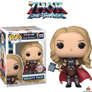 Funko POP! Marvel Thor Love and Thunder Mighty Thor Unmasked EXCLUSIVE