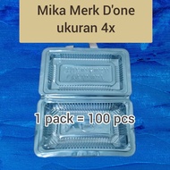D'one Brand Cake Mica Plastic Size 4x
