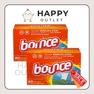 [🔥SG SALE❗️] Bounce Outdoor Fresh, 320 Count Fabric Softener Dryer Sheets