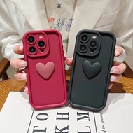 3D Love Heart Case For OPPO A3X A5S A3S A12 A12E A9 A5 A31 2020 A52 A73 A92 A94 A57 4G A60 Find X8 X