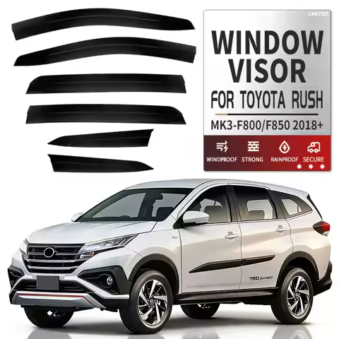 Suitable for Toyota RUSH rain and rain baffle rearview mirror Yumei TOYOTA RUSH Window visor