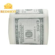  $100.00 - One Hundred Dollar Bill Toilet Paper Roll + 1 Million Dollar Bill [New]