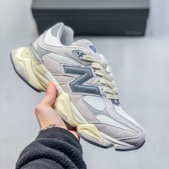 Unisex Retro Sports Shock Absorption Anti-Slip Shoes N&B 9060 8PWT