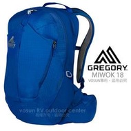 大里RV城市【美國 GREGORY】送運動毛巾+頭巾》MIWOK 18 超輕透氣多功能健行登山背包.自行車 74514