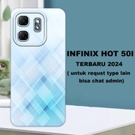 CC33 Flexible rubber softcase/ for infinix hot 50i 2024 Motif/ for girls latest infinix hot 50i/ cas