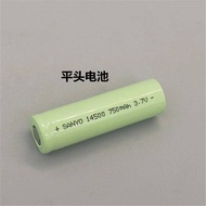 1 PC SANYO Sanyo UR14500AC 3.7V 750mAh 14500 lithium battery with flat head and strip