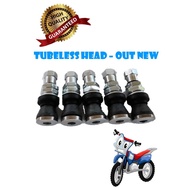 Tubeless Screw Motorcycle - OUT (Air Nut) / Pump Tayar Tubeless tyre Head Valve for Tayar Motor