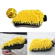 Car Wash Glove Coral Mitt Soft Anti scratch for Car Wash Multifunction Thick Cleaning Glove Car Wax Detailing Brush