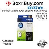 BROTHER LC539XL BK | LC539 XL BLACK ORIGINAL INK CARTRIDGE