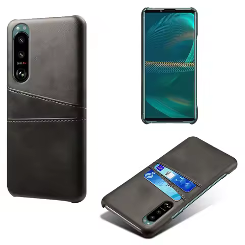 For Sony Xperia 5 10 1 III II XZ2 XZ4 XZ5 Funda PU Leather Card Slots Cover For Sony X Peria 20 8 5 